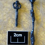 Iron dress pins found at Caherconnell