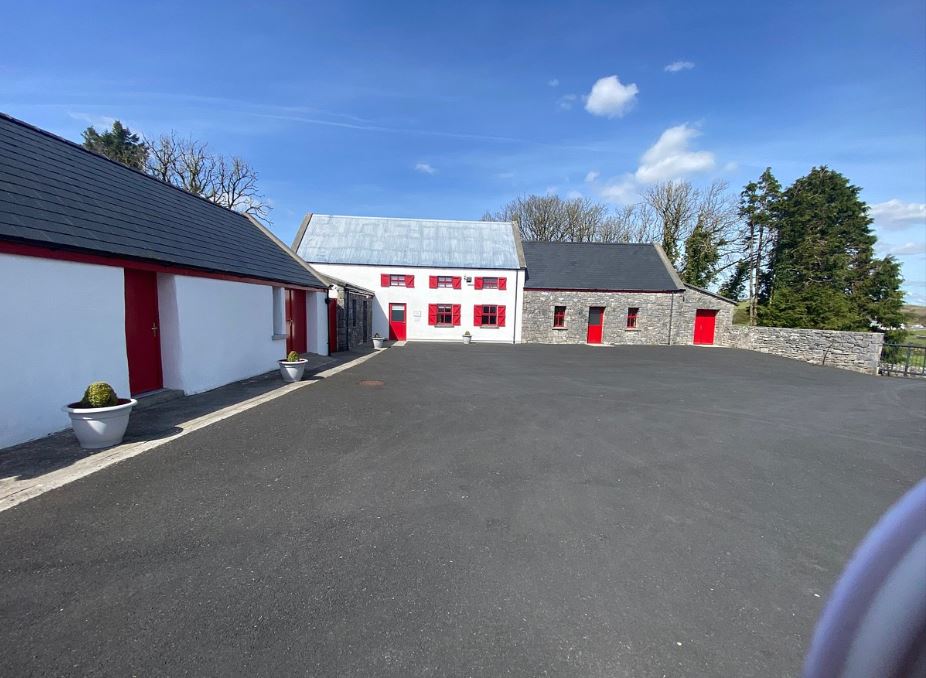 Additional parking area for visitors beside the visitor centre