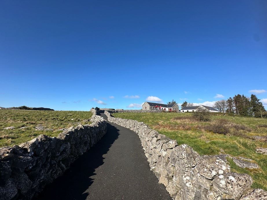 Road to Caherconnell Fort Parking