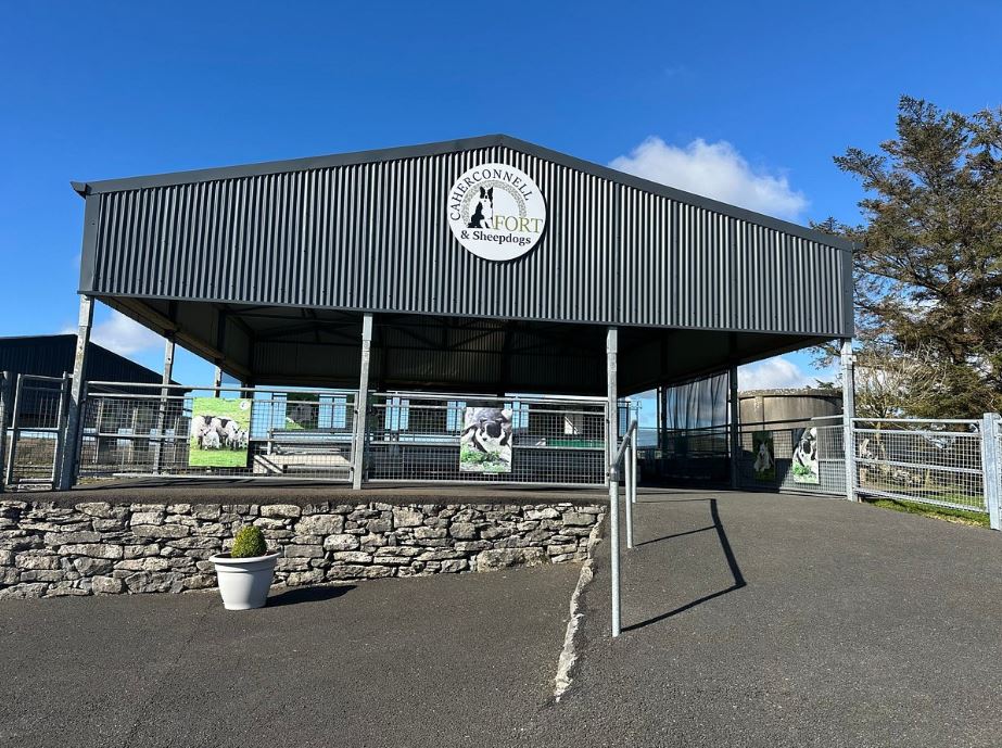 Outdoor area for Sheepdog demonstration 